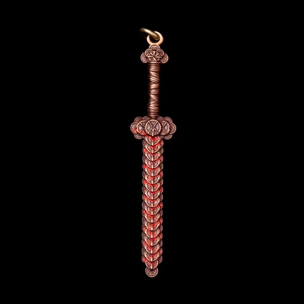 Coin Sword Relic Keychain