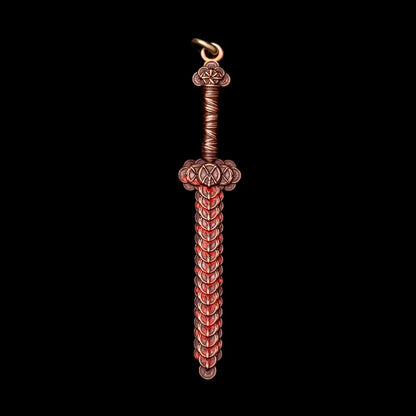 Coin Sword Relic Keychain
