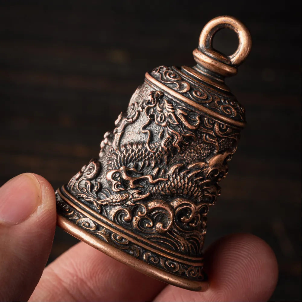 Copper Dragon Bell Details 03