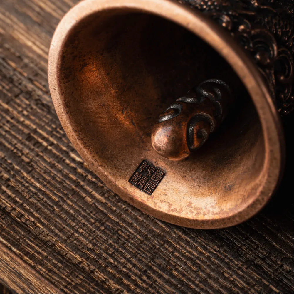 Copper Dragon Bell Details 05