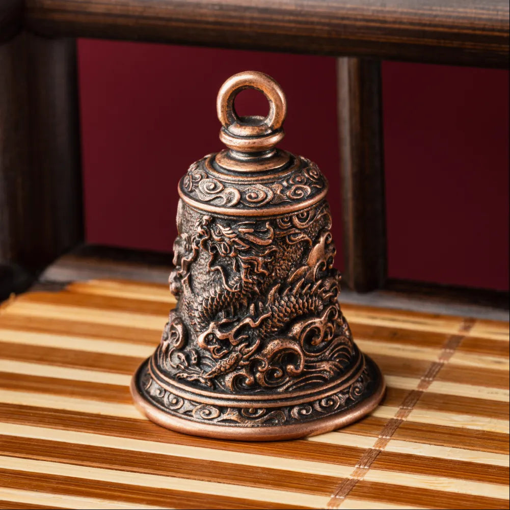 Copper Dragon Bell Details 06