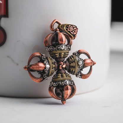Vajra Cross Pendant 2.0