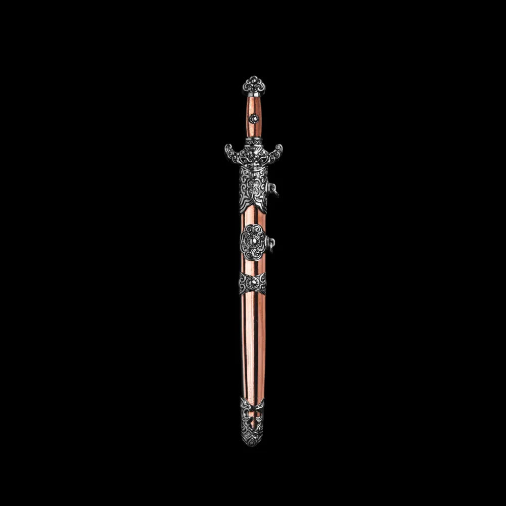 Copper With Ox.Silver Celestial Noble Sword Details 01