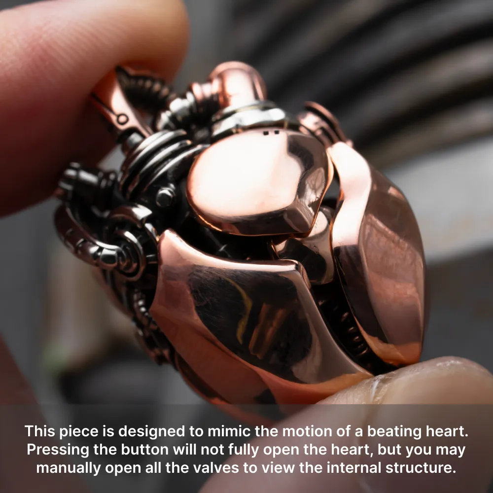 Mechanical Heart Pendant