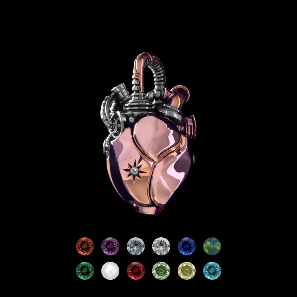 Mechanical Heart Pendant – Soul Core Edition