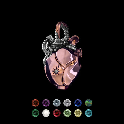 Mechanical Heart Pendant – Soul Core Edition