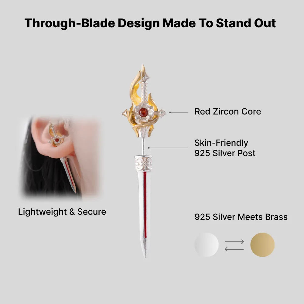 Crimson Roseblade Stud