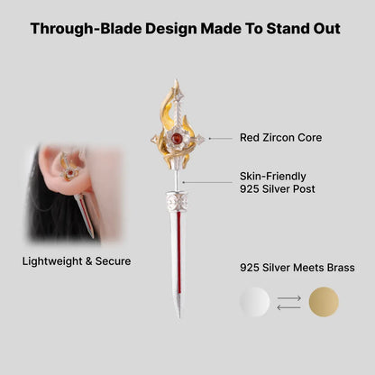 Crimson Roseblade Stud