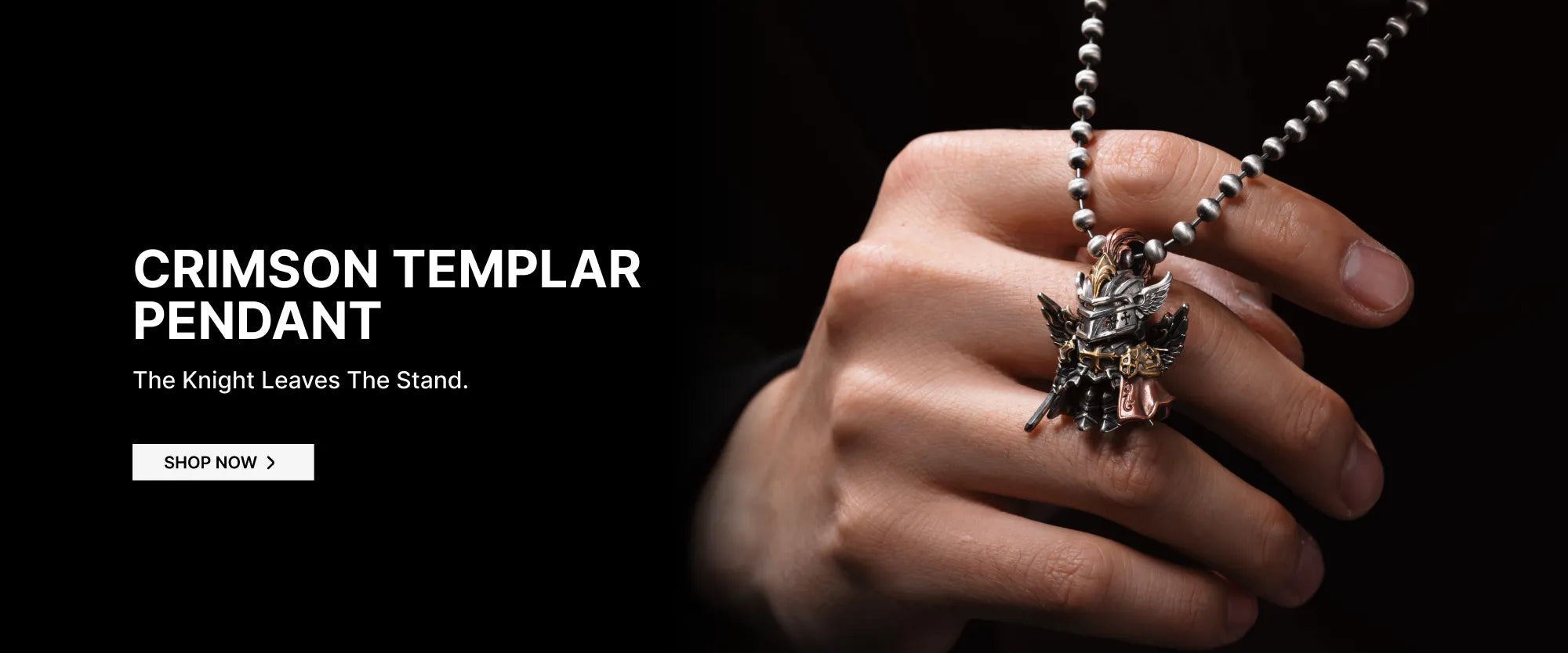 Crimson Templar Pendant