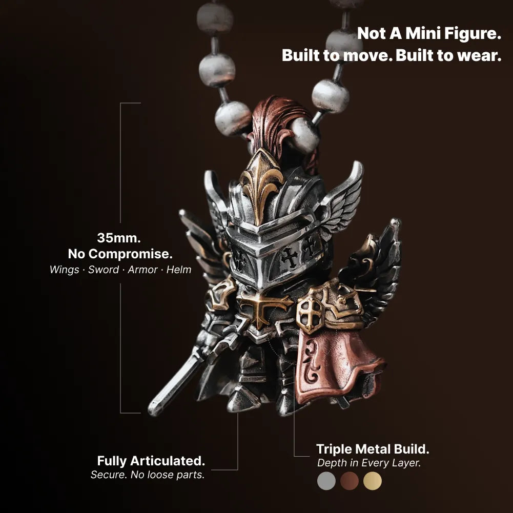 Crimson Templar Pendant