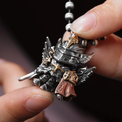 Crimson Templar Pendant