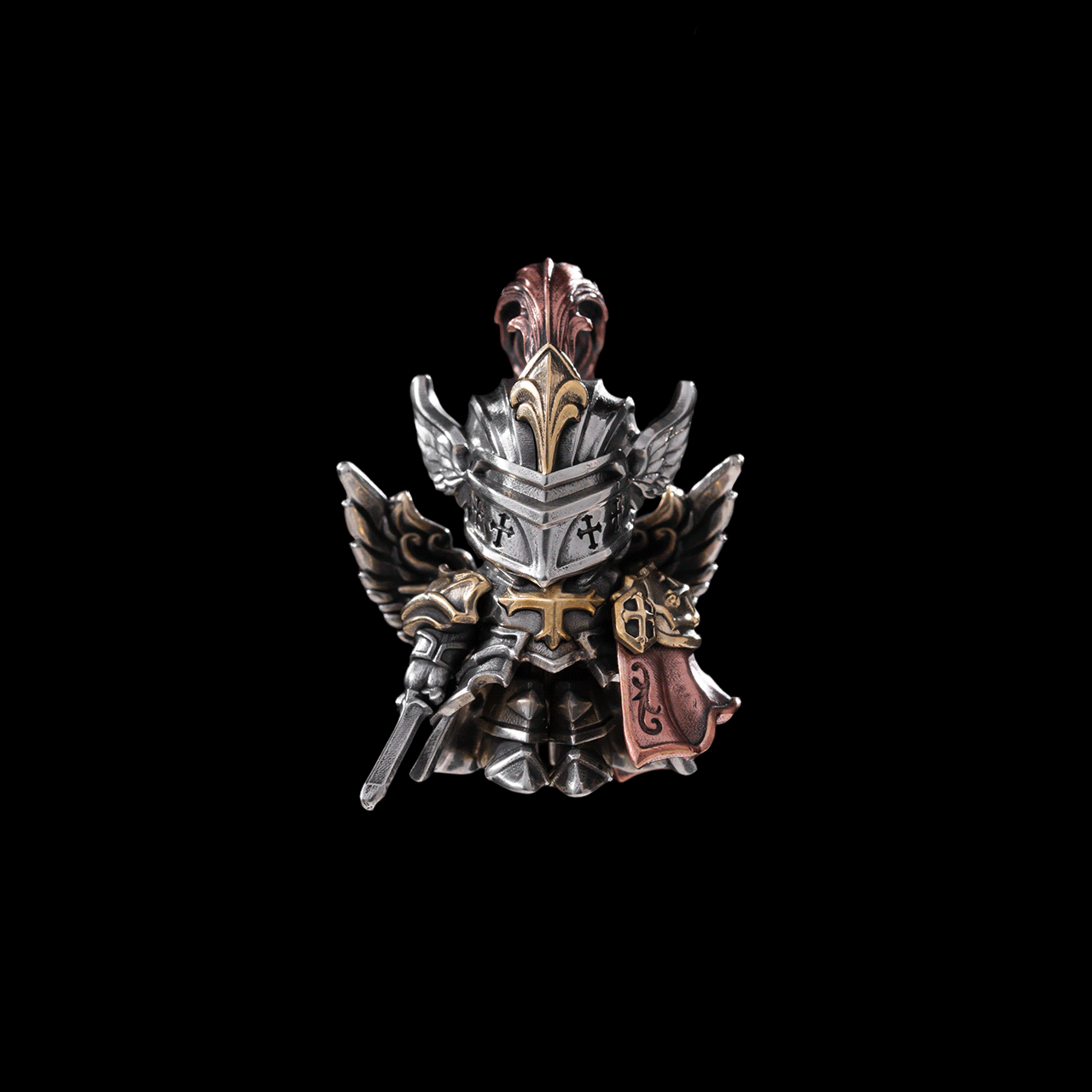 Crimson Templar Pendant