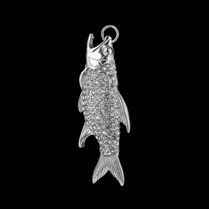 Crystal Koi Pendant Details 02