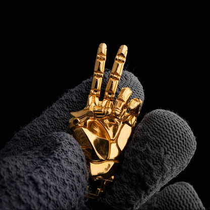 Mechanical Hand Pendant - Left