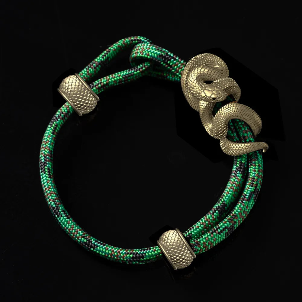 Black Mamba Rope Bracelet