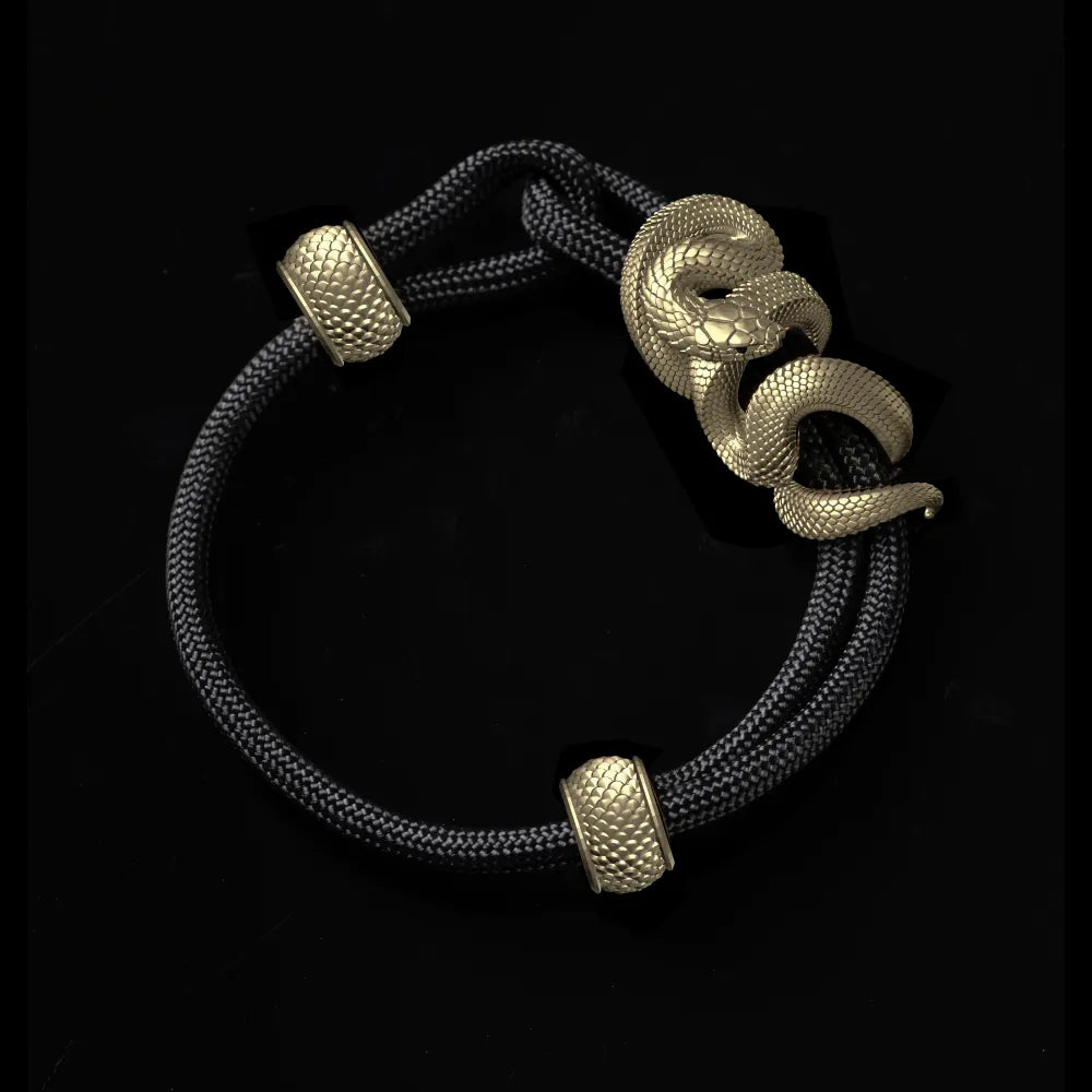 Black Mamba Rope Bracelet