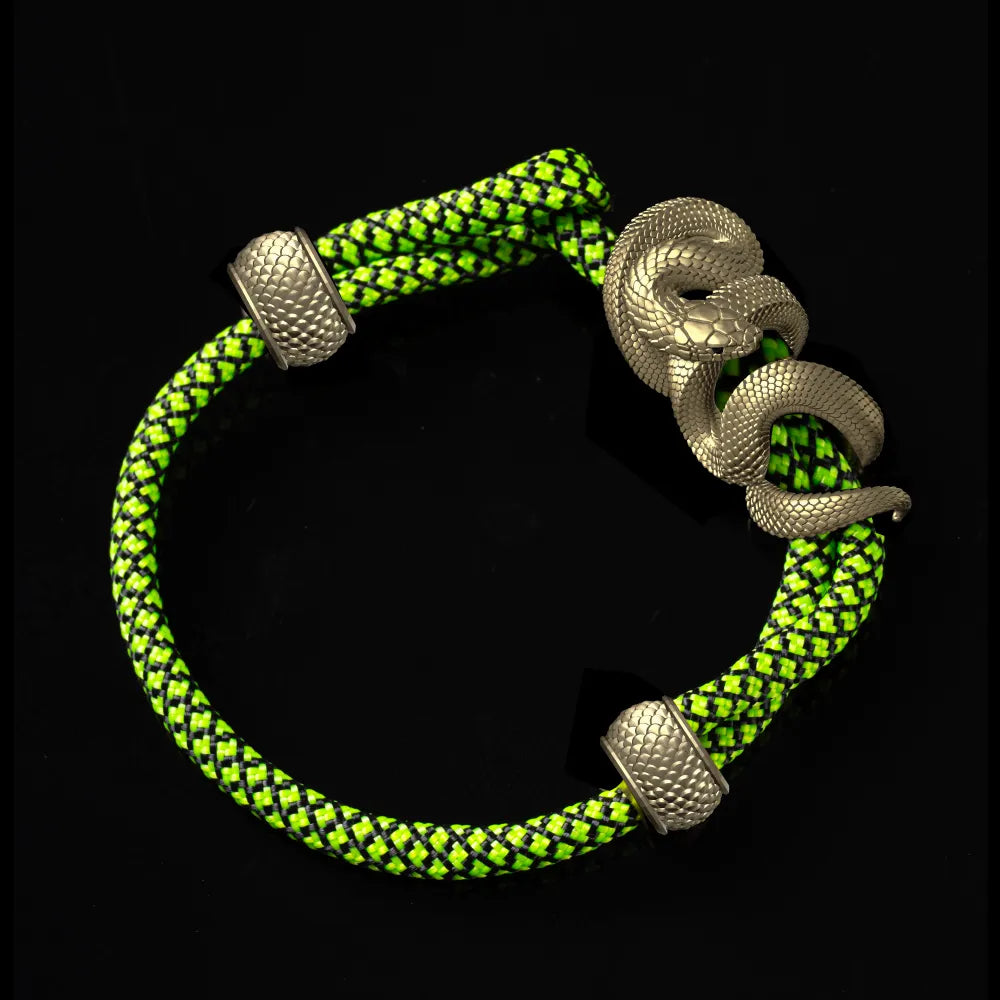 Black Mamba Rope Bracelet