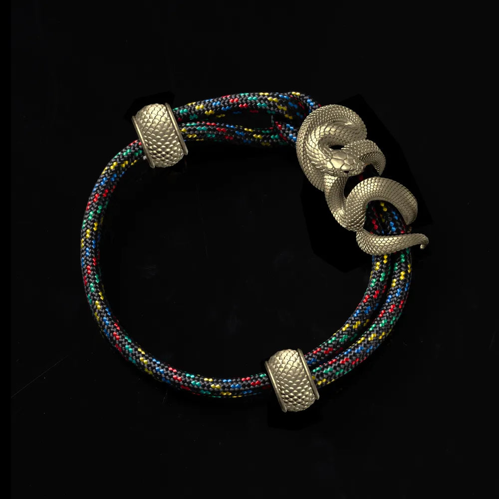 Black Mamba Rope Bracelet