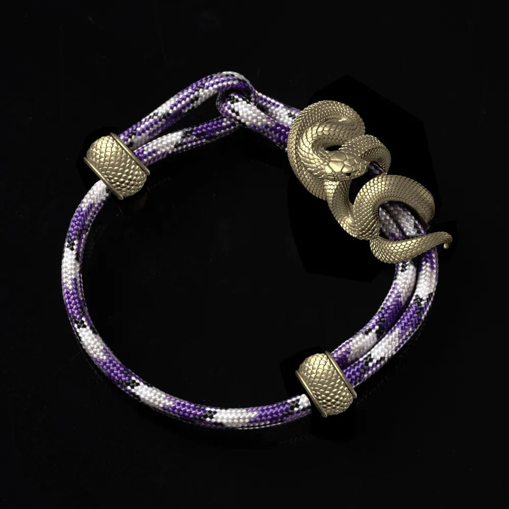 Black Mamba Rope Bracelet