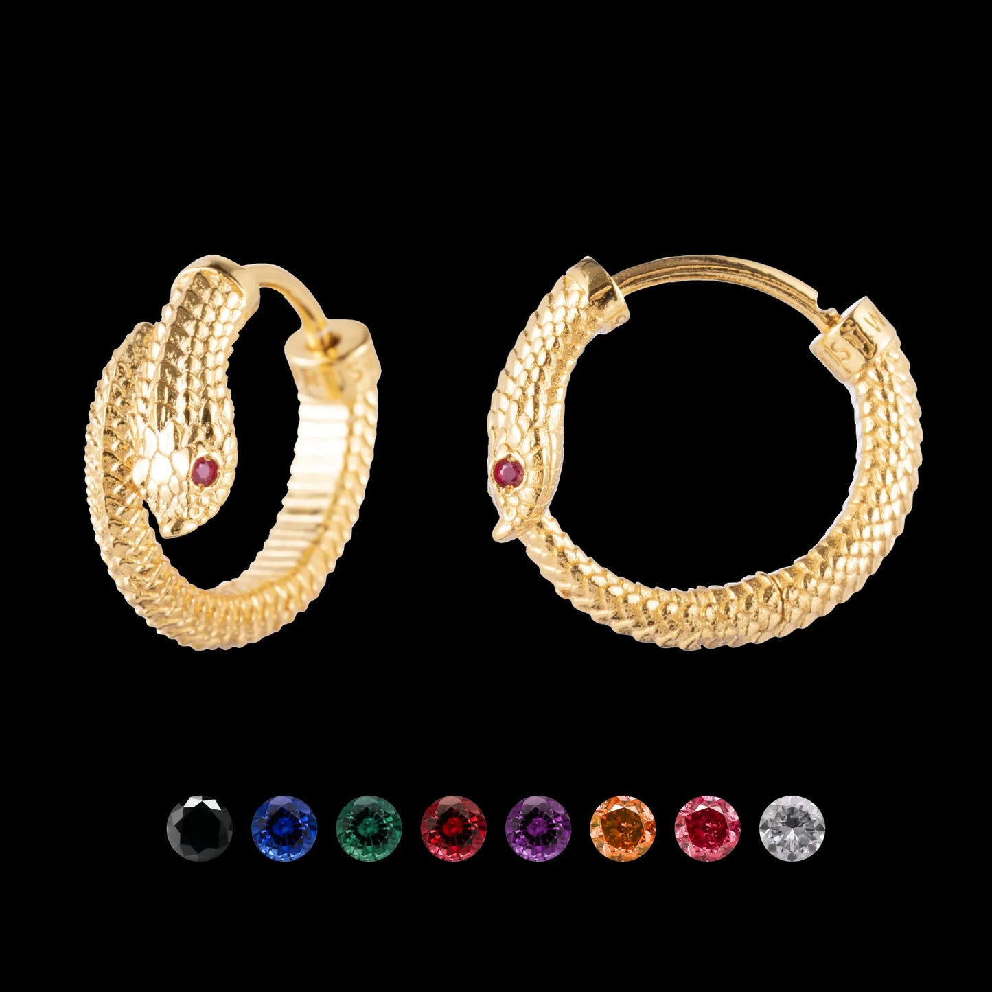 Hognose Snake Earrings