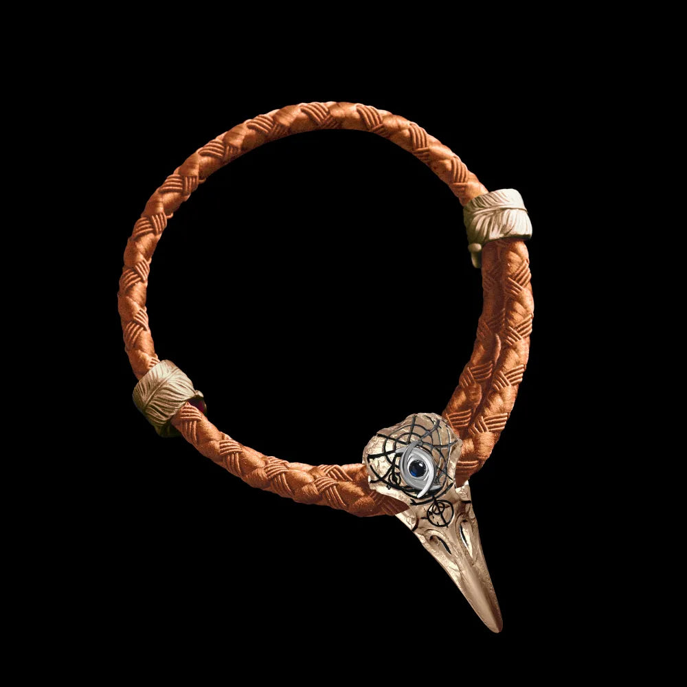 Three-Eyed Raven Rope Bracelet