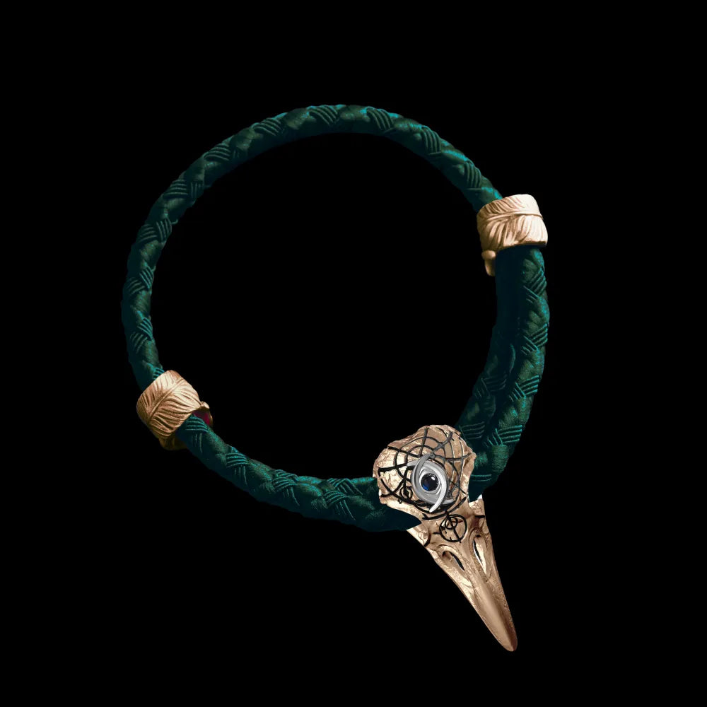 Three-Eyed Raven Rope Bracelet