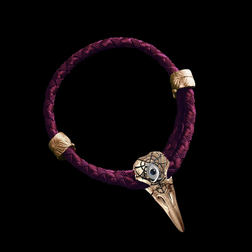 Three-Eyed Raven Rope Bracelet