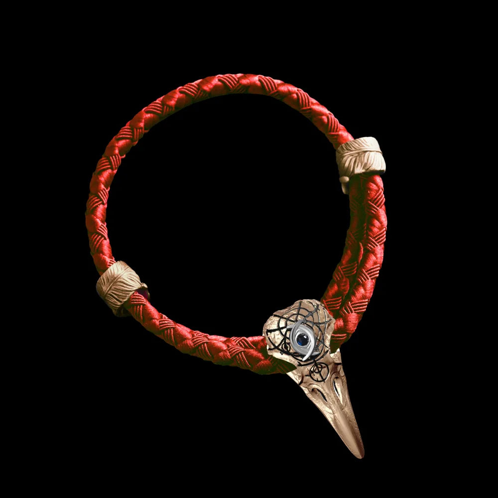 Three-Eyed Raven Rope Bracelet
