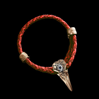 Three-Eyed Raven Rope Bracelet