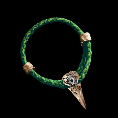 Three-Eyed Raven Rope Bracelet