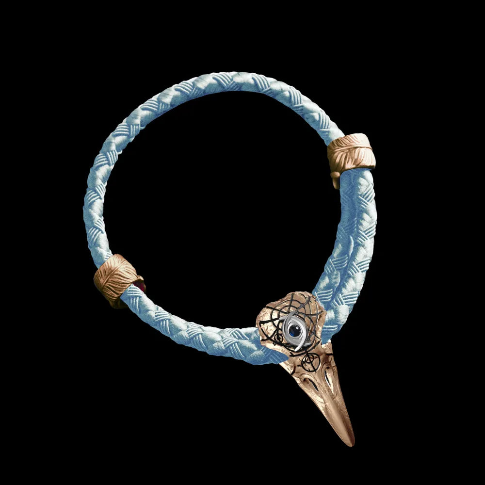 Three-Eyed Raven Rope Bracelet