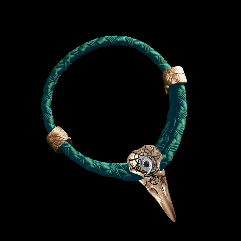Three-Eyed Raven Rope Bracelet