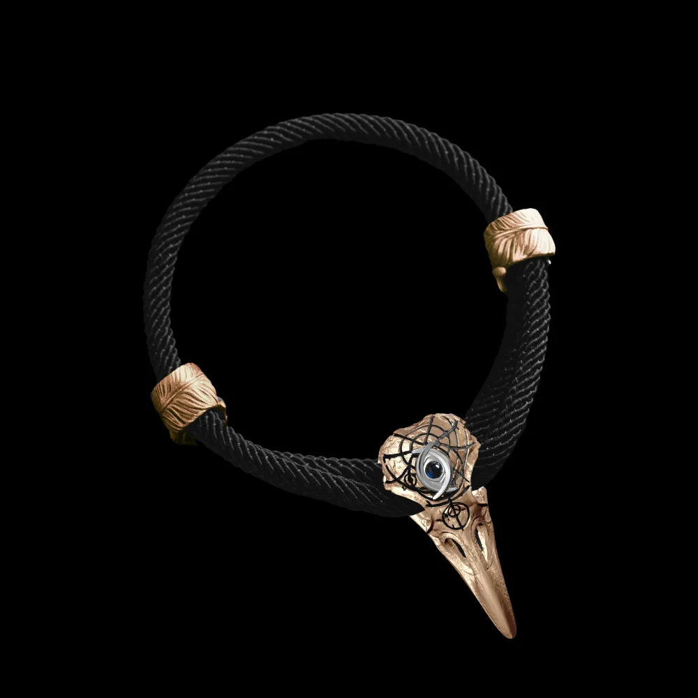 Three-Eyed Raven Rope Bracelet