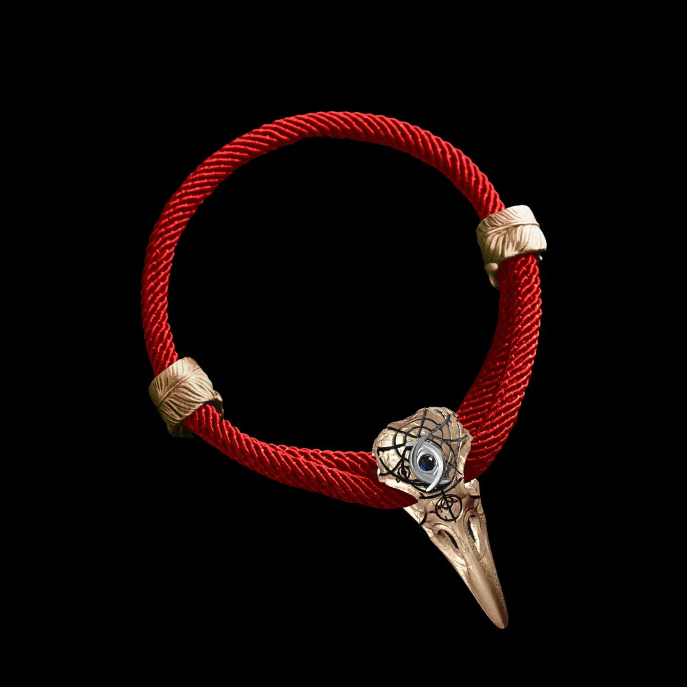 Three-Eyed Raven Rope Bracelet