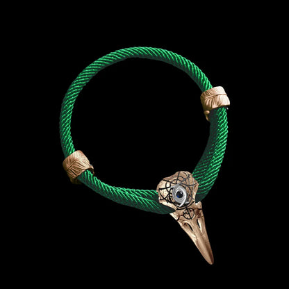 Three-Eyed Raven Rope Bracelet