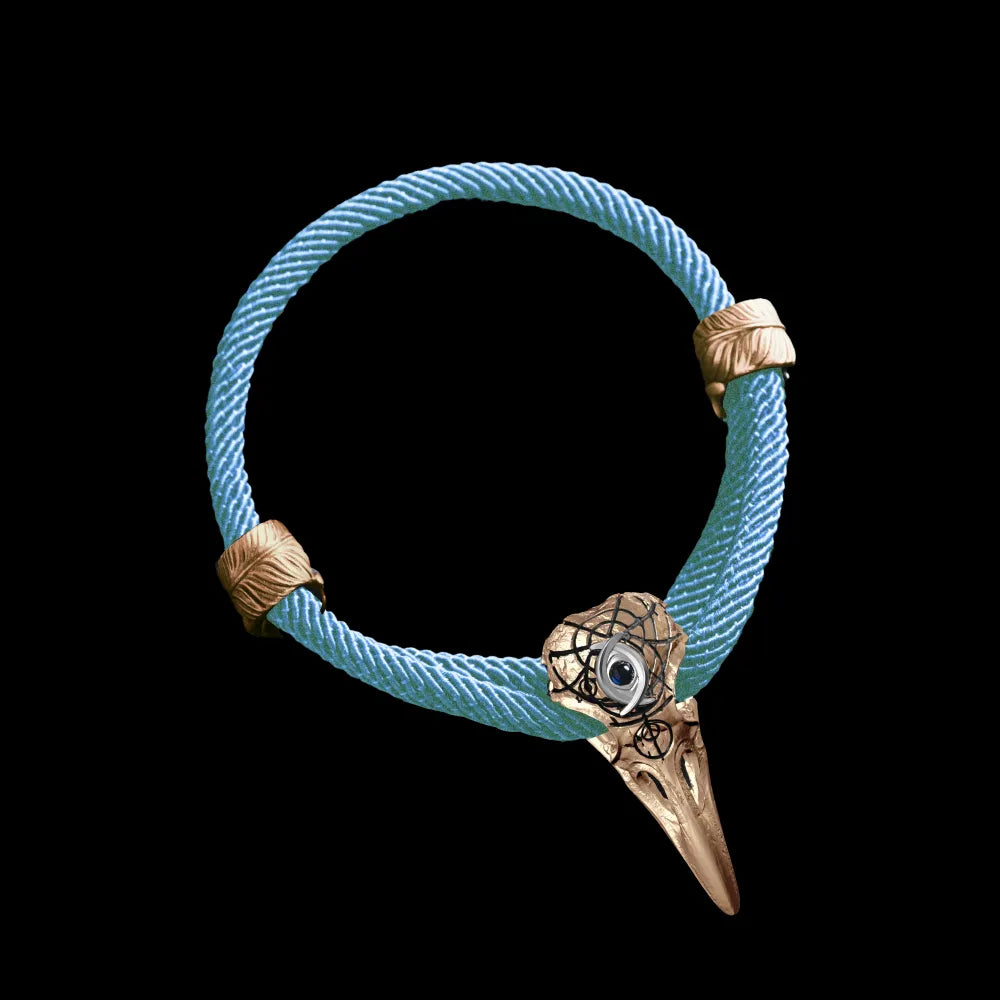 Three-Eyed Raven Rope Bracelet