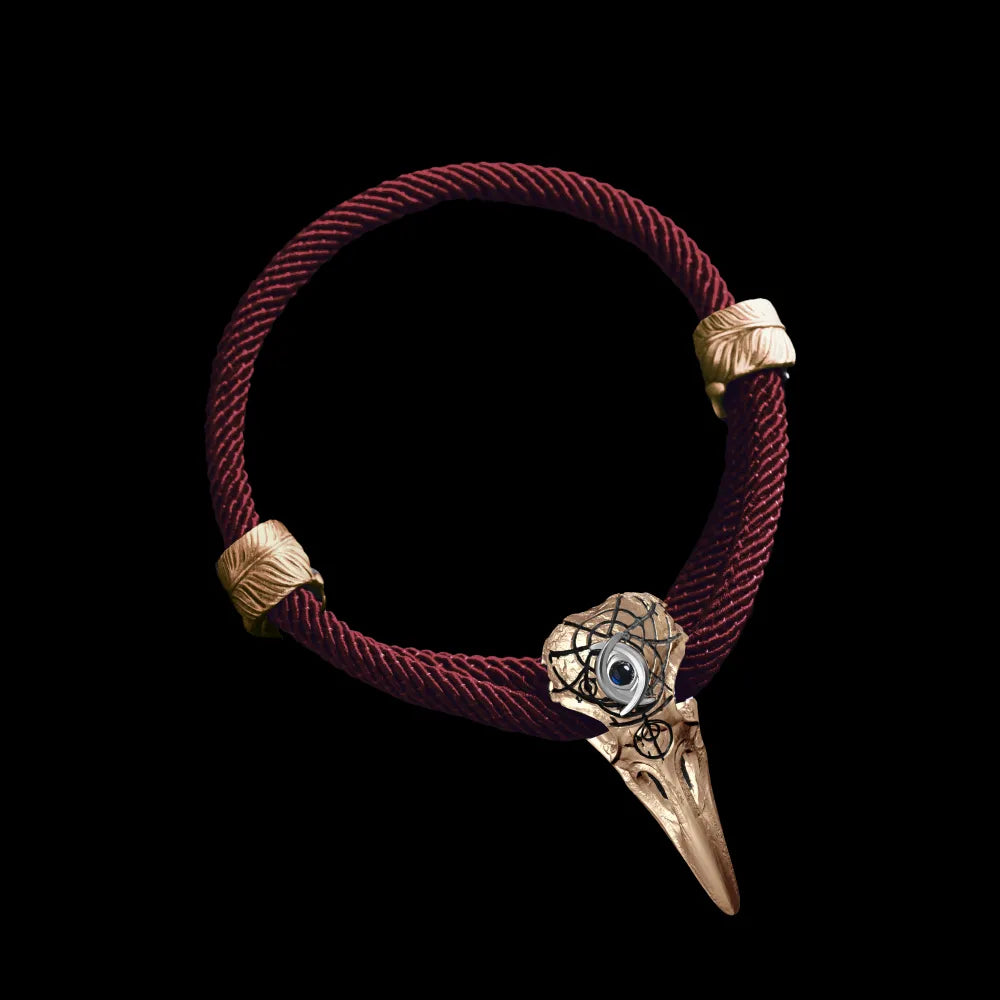 Three-Eyed Raven Rope Bracelet