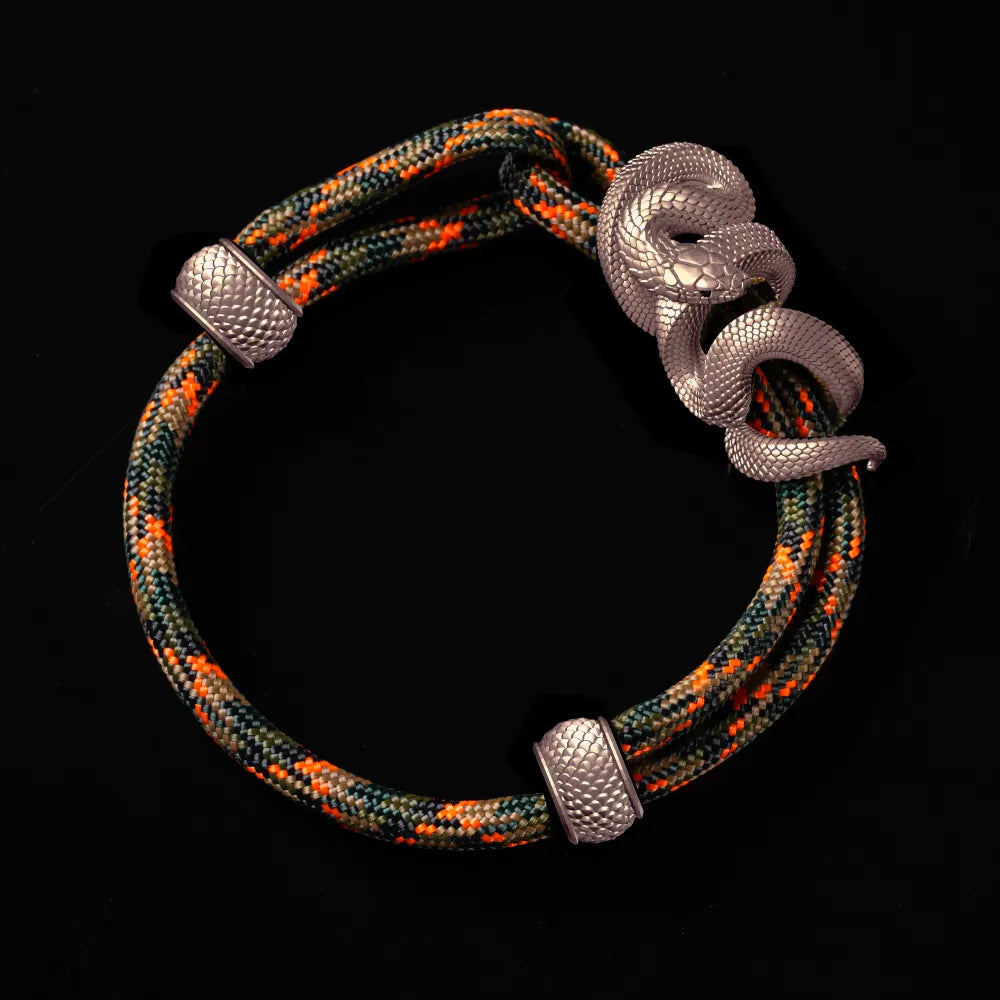 Black Mamba Rope Bracelet