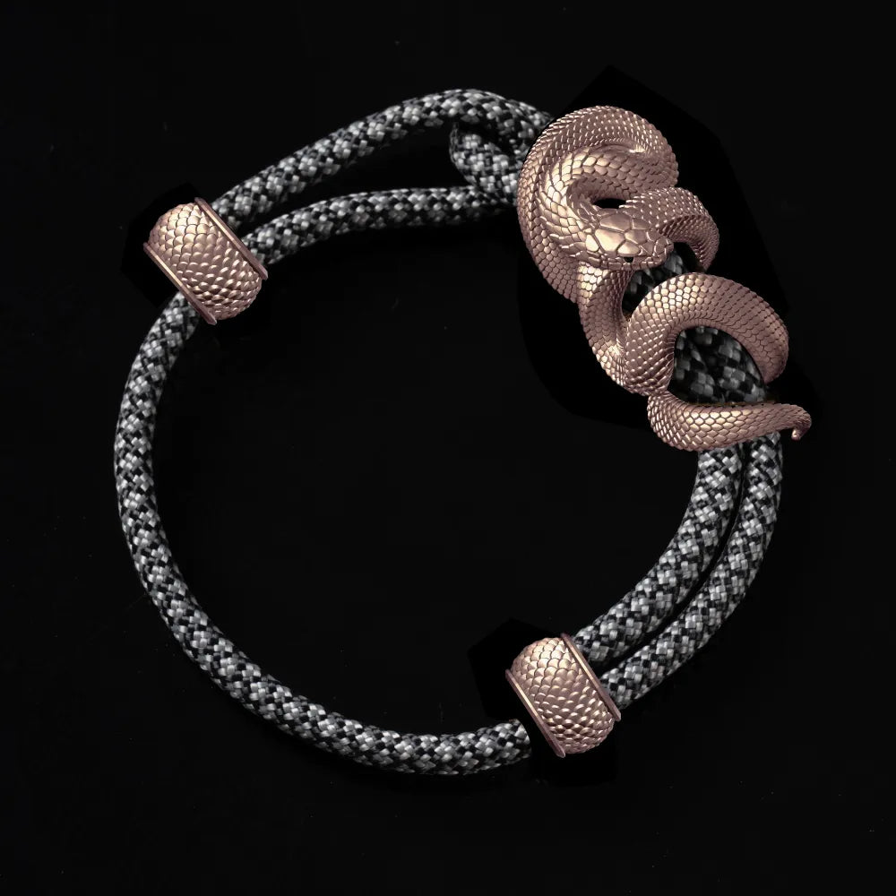 Black Mamba Rope Bracelet