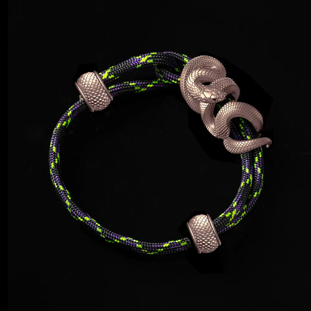 Black Mamba Rope Bracelet