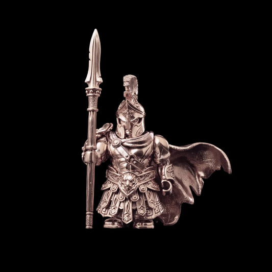 Customized 14K Rose Gold Spartan Commander