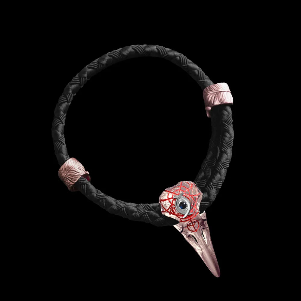 Three-Eyed Raven Rope Bracelet