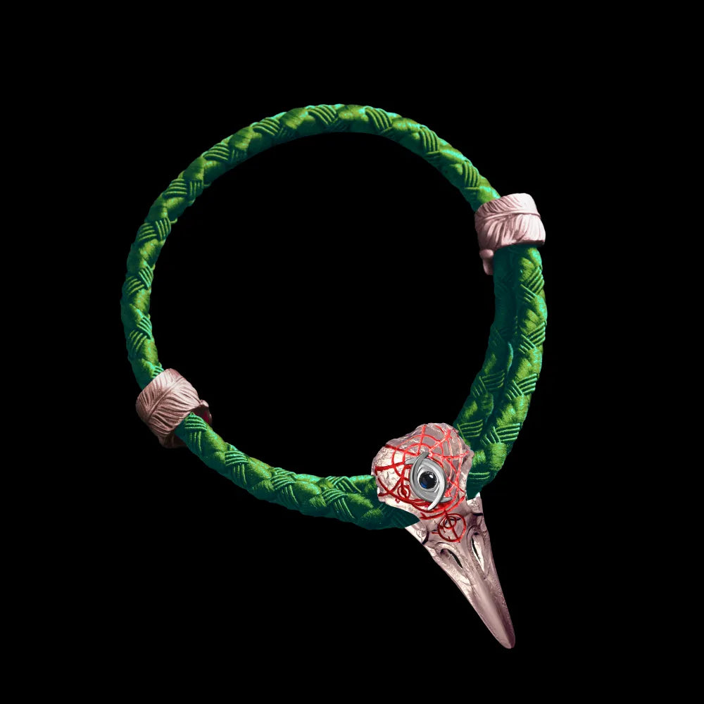 Three-Eyed Raven Rope Bracelet