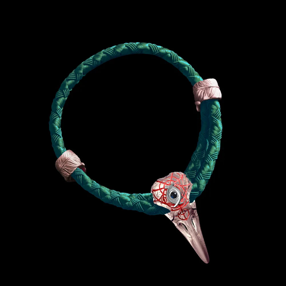 Three-Eyed Raven Rope Bracelet