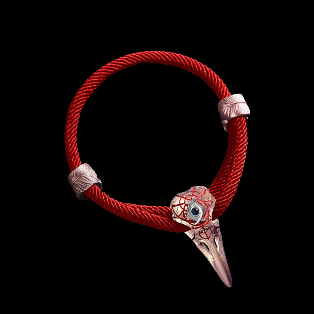 Three-Eyed Raven Rope Bracelet