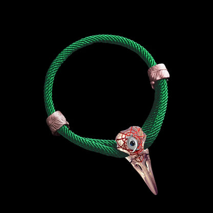Three-Eyed Raven Rope Bracelet