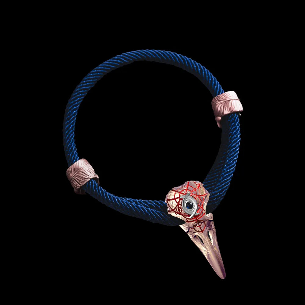 Three-Eyed Raven Rope Bracelet