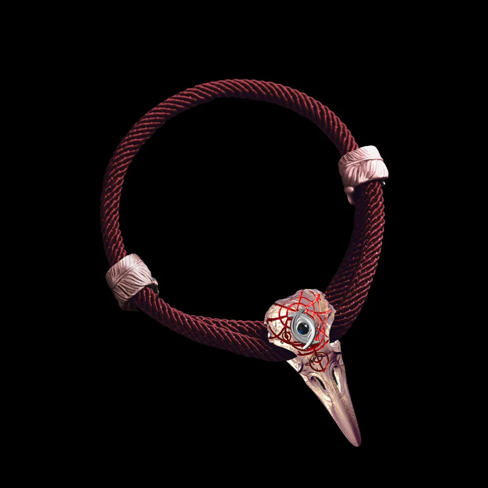 Three-Eyed Raven Rope Bracelet