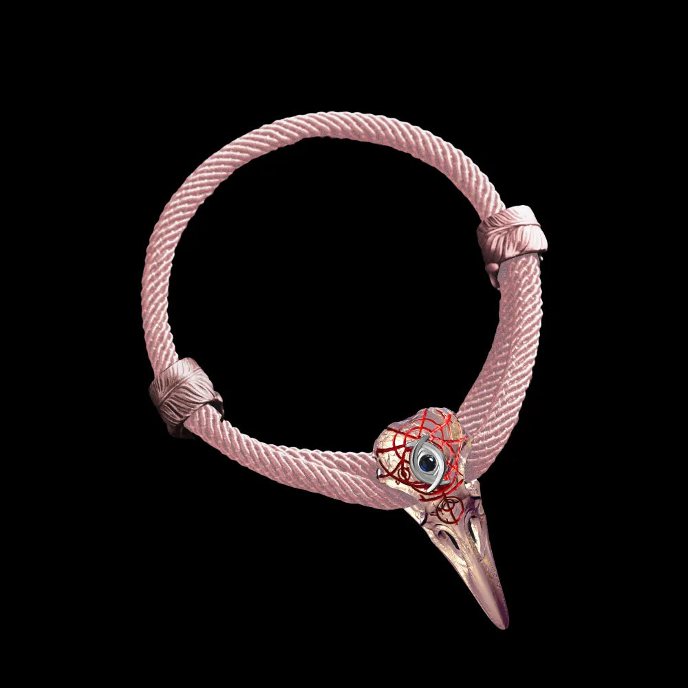 Three-Eyed Raven Rope Bracelet