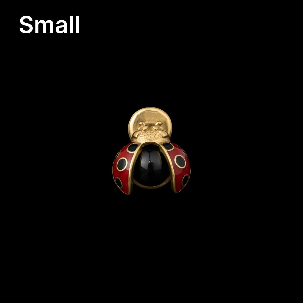 Ladybug Studs